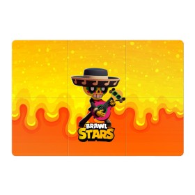 Магнитный плакат 3Х2 с принтом Brawl stars poco Поко в Санкт-Петербурге, Полимерный материал с магнитным слоем | 6 деталей размером 9*9 см | Тематика изображения на принте: brawl | brawl stars | brawlstars | brawl_stars | jessie | poco | бравл | бравлстарс | поко