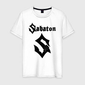 Мужская футболка хлопок с принтом Sabaton в Санкт-Петербурге, 100% хлопок | прямой крой, круглый вырез горловины, длина до линии бедер, слегка спущенное плечо. | battle | panzerkampf | primo victoria | sabaton | the art of war | the great war | атака мертвецов | бисмарк | броден | войны | группа | йоаким | латный ботинок | метал | ночные ведьмы | пауэр | рок | рыцарские доспехи | сабатон