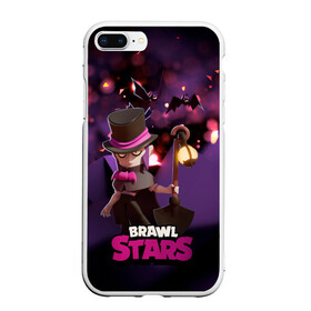 Чехол для iPhone 7Plus/8 Plus матовый с принтом Brawl stars Mortis Мортис в Санкт-Петербурге, Силикон | Область печати: задняя сторона чехла, без боковых панелей | brawl | brawl stars | brawlstars | brawl_stars | jessie | mortis | бравл | бравлстарс | мортис