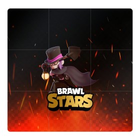 Магнитный плакат 3Х3 с принтом Brawl stars Mortis Мортис в Санкт-Петербурге, Полимерный материал с магнитным слоем | 9 деталей размером 9*9 см | brawl | brawl stars | brawlstars | brawl_stars | jessie | mortis | бравл | бравлстарс | мортис