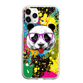 Чехол для iPhone 11 Pro Max матовый с принтом Панда хипстер в брызгах краски в Санкт-Петербурге, Силикон |  | hipster | panda | брызги | в очках | краска | краски | красок | крутая | милая | модная | очки | панда | показывает язык | пятна | хипстер | экспрессионизм | язык | яркая | яркие