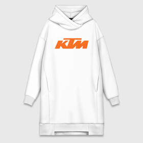 Платье-худи хлопок с принтом KTM | КТМ Лого в Санкт-Петербурге,  |  | enduro | ktm | moto | motocycle | sportmotorcycle | ктм | мото | мотоспорт