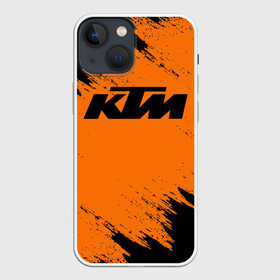 Чехол для iPhone 13 mini с принтом КТМ | KTM (Z) в Санкт-Петербурге,  |  | enduro | ktm | moto | motocycle | sportmotorcycle | ктм | мото | мотоспорт