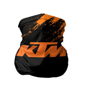 Бандана-труба 3D с принтом KTM в Санкт-Петербурге, 100% полиэстер, ткань с особыми свойствами — Activecool | плотность 150‒180 г/м2; хорошо тянется, но сохраняет форму | enduro | ktm | moto | moto sport | motocycle | sportmotorcycle | ктм | мото | мото спорт | мотоспорт | спорт мото