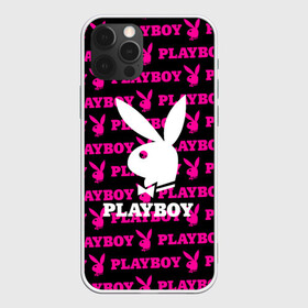 Чехол для iPhone 12 Pro с принтом PLAYBOY | ПЛЕЙБОЙ (Z) в Санкт-Петербурге, силикон | область печати: задняя сторона чехла, без боковых панелей | brand | brazzers | fake taxi | faketaxi | hub | mode | playboy | бразерс | бренд | мода | фейк такси