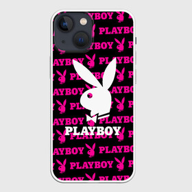 Чехол для iPhone 13 mini с принтом PLAYBOY | ПЛЕЙБОЙ (Z) в Санкт-Петербурге,  |  | brand | brazzers | fake taxi | faketaxi | hub | mode | playboy | бразерс | бренд | мода | фейк такси