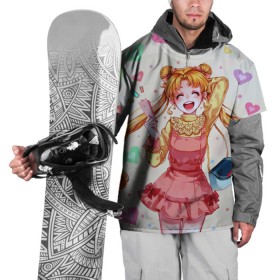 Накидка на куртку 3D с принтом SAILOR MOON в Санкт-Петербурге, 100% полиэстер |  | Тематика изображения на принте: anime | japan | manga | sailor moon | аниме | девочка | девушка | луна | лунная призма | манга | сейлор мун | сэйлор мун | япония