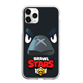 Чехол для iPhone 11 Pro матовый с принтом Brawl Stars Voron в Санкт-Петербурге, Силикон |  | voron | ворон