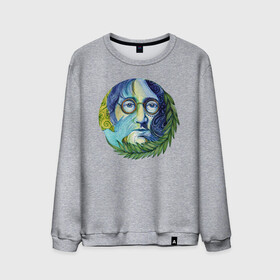 Мужской свитшот хлопок с принтом John Lennon в Санкт-Петербурге, 100% хлопок |  | beatles | imagine | john | lennon | the beatles | автограф | битлз | битлы | группа | джон | купить | леннон | леннона | очки | рок н ролл | с группы | хиппи
