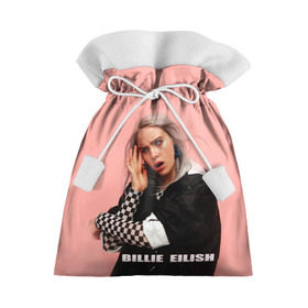 Подарочный 3D мешок с принтом Billie Eilish в Санкт-Петербурге, 100% полиэстер | Размер: 29*39 см | bad guy | billie eilish | артист | билли айлиш | музыка | певец | фото