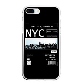 Чехол для iPhone 7Plus/8 Plus матовый с принтом New-York Strips в Санкт-Петербурге, Силикон | Область печати: задняя сторона чехла, без боковых панелей | fashion | hypebeast | off | off white | streetwear | virgil abloh | white | вайт | итальянский | мода | офф | офф вайт | стаил | стритвир | уличный | урбан