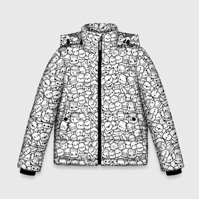 Зимняя куртка для мальчиков 3D с принтом Зефирки (Oko) в Санкт-Петербурге, ткань верха — 100% полиэстер; подклад — 100% полиэстер, утеплитель — 100% полиэстер | длина ниже бедра, удлиненная спинка, воротник стойка и отстегивающийся капюшон. Есть боковые карманы с листочкой на кнопках, утяжки по низу изделия и внутренний карман на молнии. 

Предусмотрены светоотражающий принт на спинке, радужный светоотражающий элемент на пуллере молнии и на резинке для утяжки | Тематика изображения на принте: marshmello | oko | аниме | граффити | дудлы | зефир | зефирки | имоджи | имодзи | коллаж | малютки | мармеладки | маршмеллоу | маршмело | много | око | приколы | рисунки | рожеца | смайлики