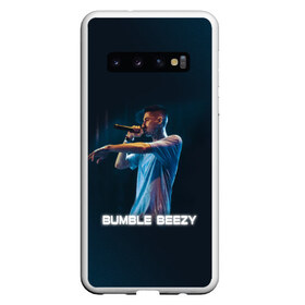 Чехол для Samsung Galaxy S10 с принтом BUMBLE BEEZY в Санкт-Петербурге, Силикон | Область печати: задняя сторона чехла, без боковых панелей | Тематика изображения на принте: bamble | beezey | beezy | bumbl | bumble | бамбал | бамбл | бамблбизи | бизи | бумбл