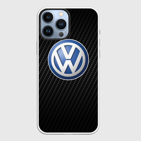 Чехол для iPhone 13 Pro Max с принтом Volkswagen Logo | Фольксваген Лого в Санкт-Петербурге,  |  | amarok | arteon | caravelle | golf | polo | scirocco | teramont | tiguan | to | touareg | transporter | volkswagen | vw | авто | автомобиль | ам | бренд | карбон | машина | машины | народный автомобиль | фольксваген