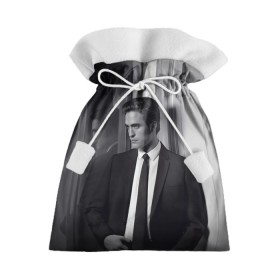 Подарочный 3D мешок с принтом Роберт Паттинсон в Санкт-Петербурге, 100% полиэстер | Размер: 29*39 см | Тематика изображения на принте: batman | robert pattinson | the batman | twilight | бэтмен | роберт паттинсон | сумерки