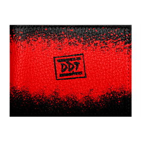 Обложка для студенческого билета с принтом ДДТ Лого в Санкт-Петербурге, натуральная кожа | Размер: 11*8 см; Печать на всей внешней стороне | Тематика изображения на принте: music | rock | ддт | музыка | рок | шевчук | юрий шевчук