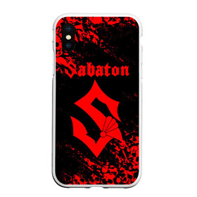 Чехол для iPhone XS Max матовый с принтом SABATON в Санкт-Петербурге, Силикон | Область печати: задняя сторона чехла, без боковых панелей | sabaton | skull | даниель муллбак | йоаким броден | крис рёланд | оскар монтелиус | пэр сундстрём | рикард сунден | сабатон | скелет | тоббе энглунд | томми юханссон | ханнес ван дал | черепа