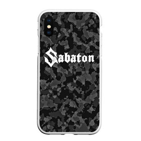 Чехол для iPhone XS Max матовый с принтом SABATON в Санкт-Петербурге, Силикон | Область печати: задняя сторона чехла, без боковых панелей | sabaton | skull | даниель муллбак | йоаким броден | крис рёланд | оскар монтелиус | пэр сундстрём | рикард сунден | сабатон | скелет | тоббе энглунд | томми юханссон | ханнес ван дал | черепа