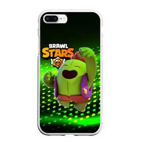 Чехол для iPhone 7Plus/8 Plus матовый с принтом Brawn Stars Spike в Санкт-Петербурге, Силикон | Область печати: задняя сторона чехла, без боковых панелей | brawl | brawl stars | brawlstars | brawl_stars | jessie | poco | бравл | бравлстарс | поко