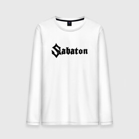 Мужской лонгслив хлопок с принтом SABATON в Санкт-Петербурге, 100% хлопок |  | sabaton | даниель муллбак | йоаким броден | крис рёланд | оскар монтелиус | пэр сундстрём | рикард сунден | сабатон | тоббе энглунд | томми юханссон | ханнес ван дал