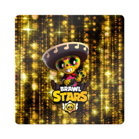 Магнит виниловый Квадрат с принтом Brawl Stars Poco в Санкт-Петербурге, полимерный материал с магнитным слоем | размер 9*9 см, закругленные углы | Тематика изображения на принте: brawl | brawl stars | brawlstars | brawl_stars | jessie | poco | бравл | бравлстарс | поко