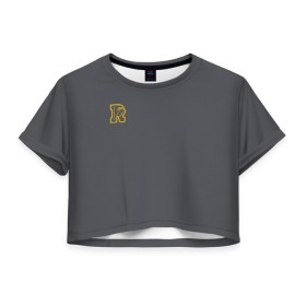 Женская футболка Crop-top 3D с принтом RIVERDALE в Санкт-Петербурге, 100% полиэстер | круглая горловина, длина футболки до линии талии, рукава с отворотами | archie | go bulldogs | jughead | pop s | riverdale | vdgerir