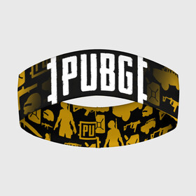 Повязка на голову 3D с принтом PUBG в Санкт-Петербурге,  |  | Тематика изображения на принте: playerunknown s battlegrounds | pubg | pubg mobile | пабг | пабг лайт | пабг мобайл | пубг мобайл | пубг.