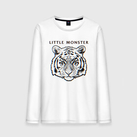 Мужской лонгслив хлопок с принтом Little Monster в Санкт-Петербурге, 100% хлопок |  | rock | royal blood | бен тетчер | королевская кровь | майк керр | рок | рок дуэт | рок музыка | рокеры