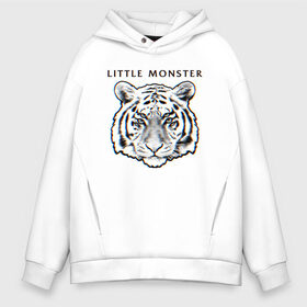 Мужское худи Oversize хлопок с принтом Little Monster в Санкт-Петербурге, френч-терри — 70% хлопок, 30% полиэстер. Мягкий теплый начес внутри —100% хлопок | боковые карманы, эластичные манжеты и нижняя кромка, капюшон на магнитной кнопке | Тематика изображения на принте: rock | royal blood | бен тетчер | королевская кровь | майк керр | рок | рок дуэт | рок музыка | рокеры