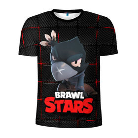 Мужская футболка 3D спортивная с принтом Brawl Stars Crow (Ворон) в Санкт-Петербурге, 100% полиэстер с улучшенными характеристиками | приталенный силуэт, круглая горловина, широкие плечи, сужается к линии бедра | brawl | brawl stars | brawlstars | brawlstarsmemes | brawl_stars | clashofclans | clashroyale | plp | supercell | бравл | бравлстарс | ворон