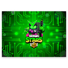 Поздравительная открытка с принтом Brawl Stars Virus 8-Bit в Санкт-Петербурге, 100% бумага | плотность бумаги 280 г/м2, матовая, на обратной стороне линовка и место для марки
 | 8 bit | brawl stars | brawl stars virus 8 bit | virus | virus 8 bit | бравл старс | бравл старс вирус | бравл старс вирус 8 бит | вирус 8 бит | восемь бит