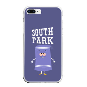 Чехол для iPhone 7Plus/8 Plus матовый с принтом South Park Полотенчико в Санкт-Петербурге, Силикон | Область печати: задняя сторона чехла, без боковых панелей | Тематика изображения на принте: south park | баттерс | кайл | кени | кеннет | кенни | мультик | саус парк | стэнли | эрик | южный парк