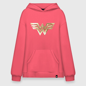 Худи SuperOversize хлопок с принтом Wonder Woman logo в Санкт-Петербурге, 70% хлопок, 30% полиэстер, мягкий начес внутри | карман-кенгуру, эластичная резинка на манжетах и по нижней кромке, двухслойный капюшон
 | 1984 | cheetah | dc comics | diana prince | wonder women | ww84 | антиопа | вандер вумен | галь гадот | гепарда | диана принс | стив тревор | чудо женщина