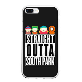 Чехол для iPhone 7Plus/8 Plus матовый с принтом South Park в Санкт-Петербурге, Силикон | Область печати: задняя сторона чехла, без боковых панелей | cartman | kenny | park | south | southpark | картман | кенни | мульт | мультик | парк | персонаж | персонажи | сериал | южный