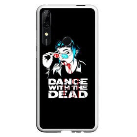 Чехол для Honor P Smart Z с принтом dance with the dead в Санкт-Петербурге, Силикон | Область печати: задняя сторона чехла, без боковых панелей | Тематика изображения на принте: dance with the dead | группа | джастин поинтер | калифорнийский электронный дуэт | синтвейв | тони ким