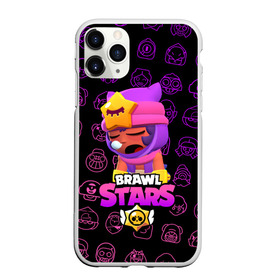 Чехол для iPhone 11 Pro матовый с принтом Brawl Stars SANDY в Санкт-Петербурге, Силикон |  | Тематика изображения на принте: brawl stars | brawl stars sandy | legendary brawler | leon | leon shark | sandy | shark | stars | акула | бравл стар сэнди | леон акула | сенди | сэнди