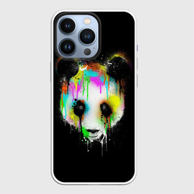 Чехол для iPhone 13 Pro с принтом ПАНДА В КРАСКЕ | PANDA IN PAINT в Санкт-Петербурге,  |  | panda | животные | краска | медведь | милая | няшная | панда | прикольная | смешно | юмор