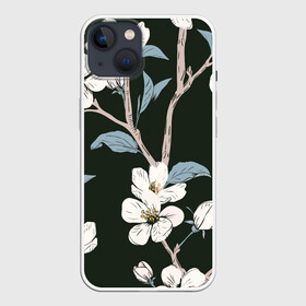 Чехол для iPhone 13 с принтом САКУРА | SAKURA в Санкт-Петербурге,  |  | chery | flowers | japan | sakura | вишня | растения | сакура | цветы | цветы сакуры | япония