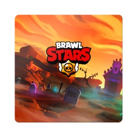 Магнит виниловый Квадрат с принтом BRAWL STARS в Санкт-Петербурге, полимерный материал с магнитным слоем | размер 9*9 см, закругленные углы | 8 bit | barley | brawl stars | brock | bull | colt | crow | dynamike | frank | jessie | leon | барли | бравл старс | брок | булл | ворон | динамайк | кольт | леон | могила | фрэнк