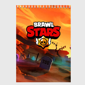 Скетчбук с принтом BRAWL STARS в Санкт-Петербурге, 100% бумага
 | 48 листов, плотность листов — 100 г/м2, плотность картонной обложки — 250 г/м2. Листы скреплены сверху удобной пружинной спиралью | 8 bit | barley | brawl stars | brock | bull | colt | crow | dynamike | frank | jessie | leon | барли | бравл старс | брок | булл | ворон | динамайк | кольт | леон | могила | фрэнк