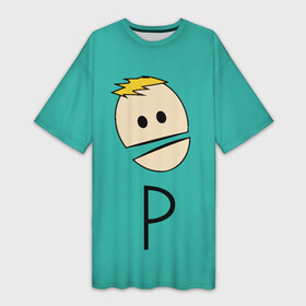 Платье-футболка 3D с принтом South Park Филипп Косплей в Санкт-Петербурге,  |  | canada | south park | terrance and phillip | жопы в огне | канада | канадцы | король канады | пердуны | пламенные жопы | саус парк | терренс и филлип | южный парк