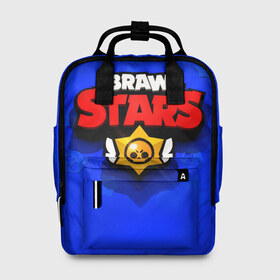 Женский рюкзак 3D с принтом BRAWL STARS в Санкт-Петербурге, 100% полиэстер | лямки с регулируемой длиной, сверху ручки, чтобы рюкзак нести как сумку. Основное отделение закрывается на молнию, как и внешний карман. Внутри два дополнительных кармана, один из которых закрывается на молнию. По бокам два дополнительных кармашка, куда поместится маленькая бутылочка
 | 8 bit | barley | brawl stars | brock | bull | colt | crow | dynamike | frank | jessie | leon | nita | барли | бравл старс | брок | булл | ворон | джесси | динамайк | кольт | леон | фрэнк