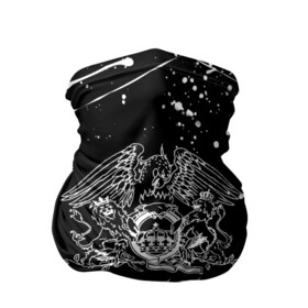 Бандана-труба 3D с принтом QUEEN  в Санкт-Петербурге, 100% полиэстер, ткань с особыми свойствами — Activecool | плотность 150‒180 г/м2; хорошо тянется, но сохраняет форму | queen | rock | we will rock you | брайан мэи | группа queen | группа квин | джон дикон | квин | королева | король | роджер тейлор | рок | фредди меркьюри