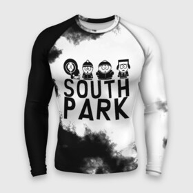 Мужской рашгард 3D с принтом South Park в Санкт-Петербурге,  |  | south park | sp | батерс | баттерс | гарисон | енот | кайл  брофловски | картман | кеннет | кенни | маки | макки | маккормик | марш | мистер | мистереон | мультфильм | полотенчик | ренди | саус парк | сауспарк