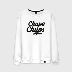Мужской свитшот хлопок с принтом Chupa-Chups Logo в Санкт-Петербурге, 100% хлопок |  | chupa chups | confectus | confetto | бренд | конфета | сладкое | сладость | сосалка | соска | чупа | чупа чупс | чупс