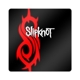 Магнит виниловый Квадрат с принтом Slipknot (7) в Санкт-Петербурге, полимерный материал с магнитным слоем | размер 9*9 см, закругленные углы | devil | metal | music | rock | satana | slipknot | дьявол | метал | музыка | рок | сатана | слипкнот