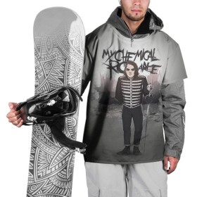 Накидка на куртку 3D с принтом Gerard Way в Санкт-Петербурге, 100% полиэстер |  | 