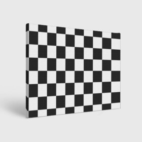 Холст прямоугольный с принтом Шахматка в Санкт-Петербурге, 100% ПВХ |  | квадраты | текстуры | узор шахматка | узоры | чб | чб квадраты | чб узор | шахматка | шахматная доска | шахматы