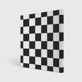 Холст квадратный с принтом Шахматка в Санкт-Петербурге, 100% ПВХ |  | Тематика изображения на принте: квадраты | текстуры | узор шахматка | узоры | чб | чб квадраты | чб узор | шахматка | шахматная доска | шахматы