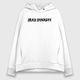 Женское худи Oversize хлопок с принтом Pharaoh Dead Dynasty в Санкт-Петербурге, френч-терри — 70% хлопок, 30% полиэстер. Мягкий теплый начес внутри —100% хлопок | боковые карманы, эластичные манжеты и нижняя кромка, капюшон на магнитной кнопке | dead dynasty | hip hop | pharaoh | rap | голубин | мёртвая династия | реп | репер | рэп | фараон